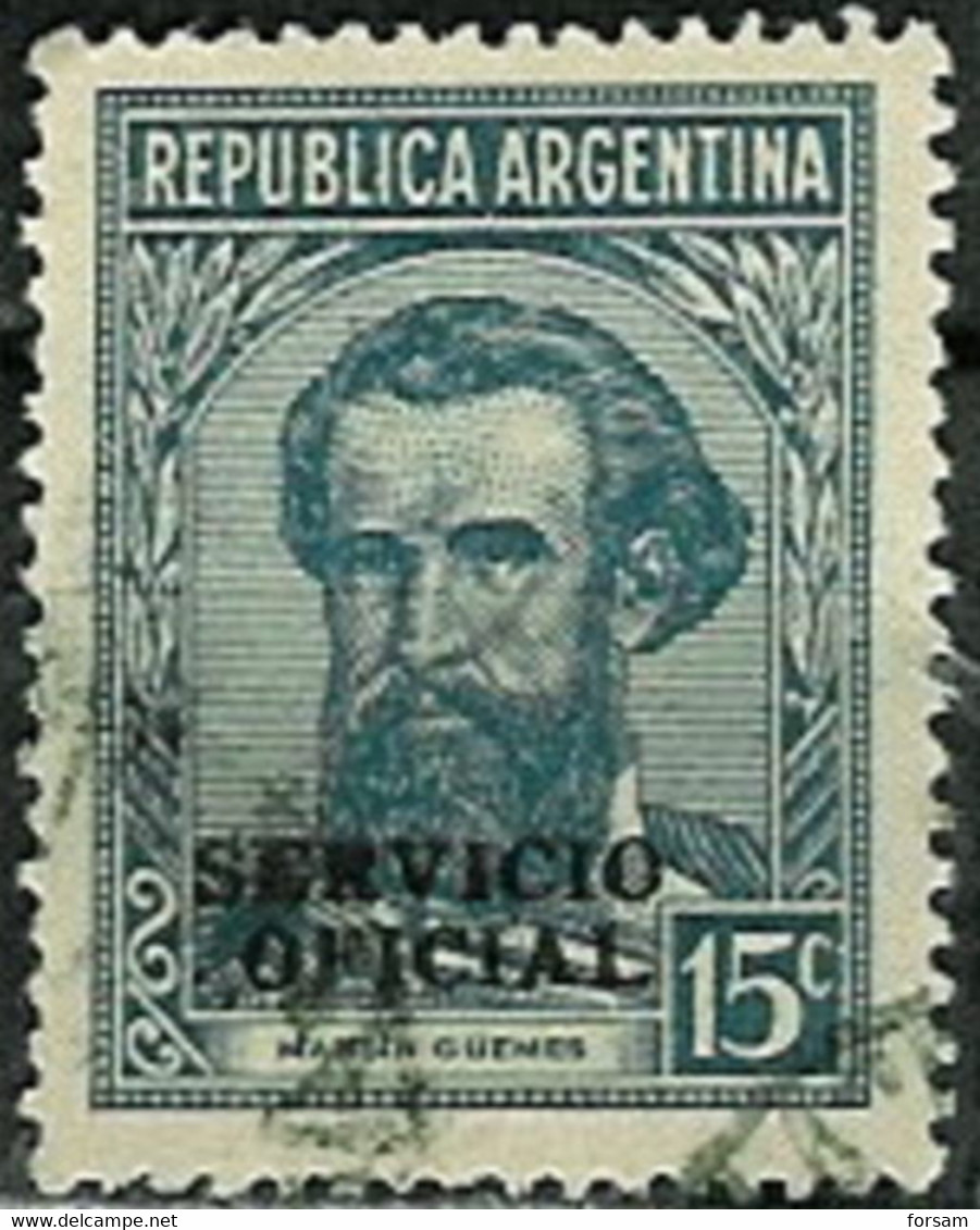 ARGENTINA..1938..Michel # 39..used. - Officials
