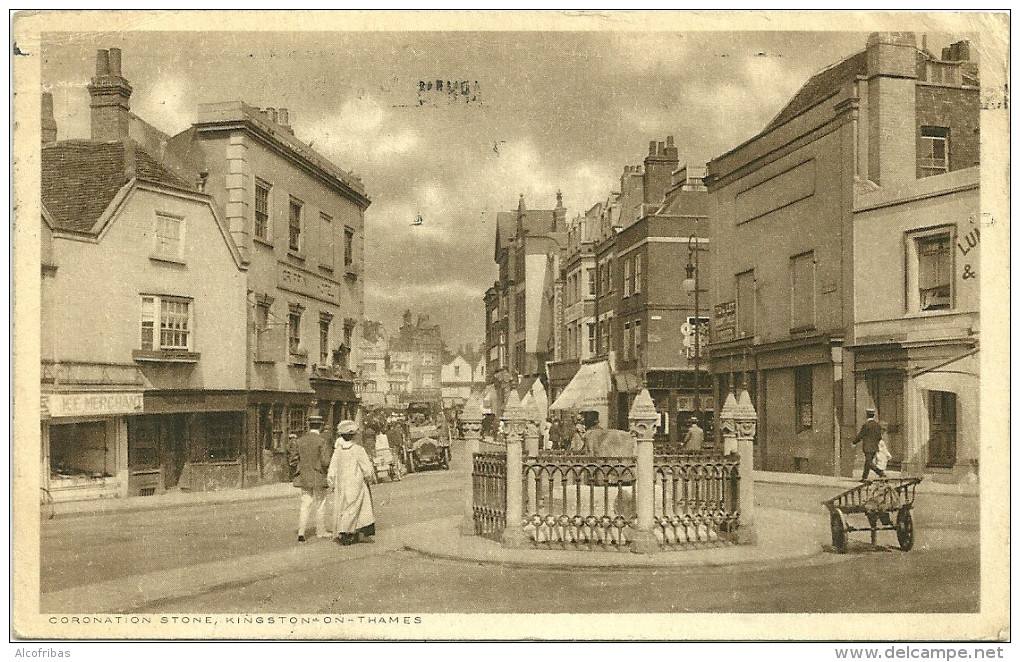 Angleterre Surrey Coronation Stone Kingston On Thames 1922 - Surrey