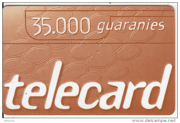 PARAGUAY - Telecel Prepaid Card 35000 Gs(plastic), Exp.date 31/05/02, Used - Paraguay