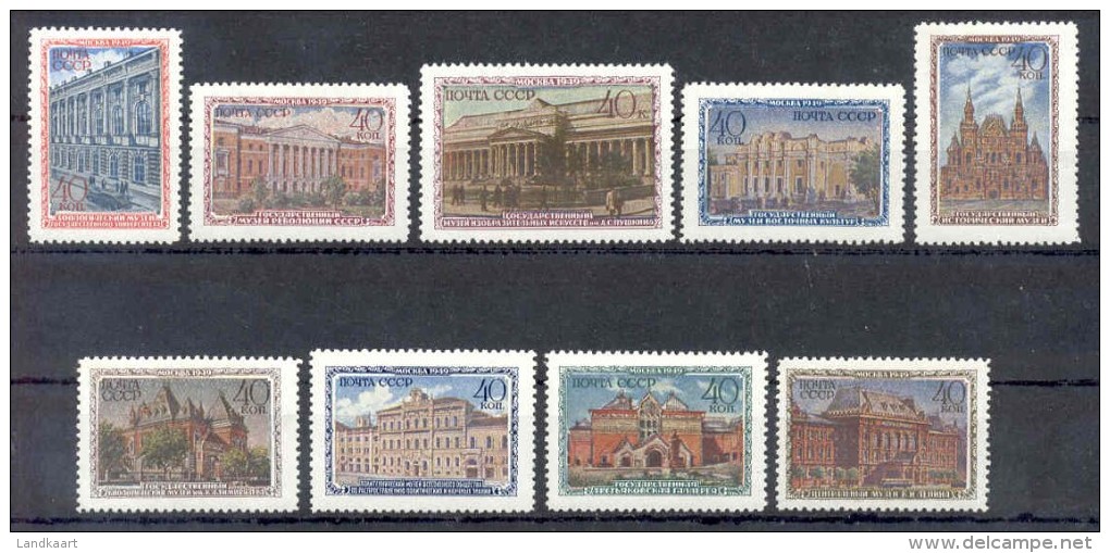 Russia 1950, Michel Nr 1450-58, MLH OG - Nuovi