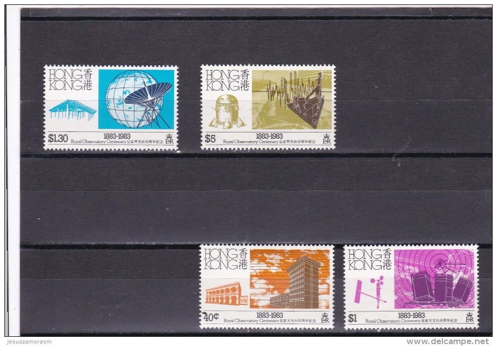 Hong Kong Nº 413 Al 416 - Unused Stamps