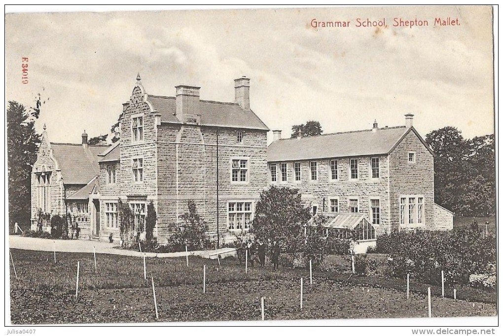SHEPTON MALLET (Angleterre) Grammar School école - Autres & Non Classés