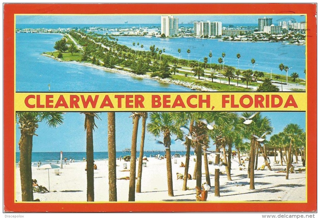 R2961 Clearwater Beach - Florida / Viaggiata 1989 - Clearwater