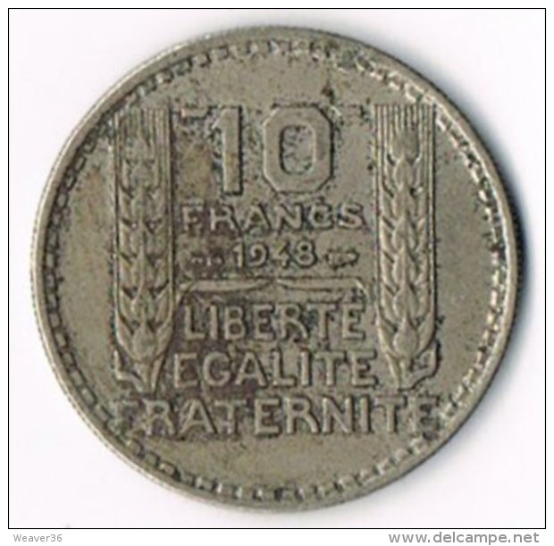 France 1948 10 Francs - Other & Unclassified