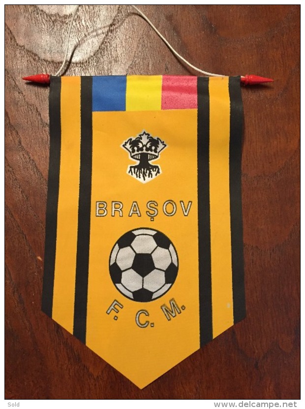 Pennant - Fanion Romania FCM BRASOV 4 - Apparel, Souvenirs & Other