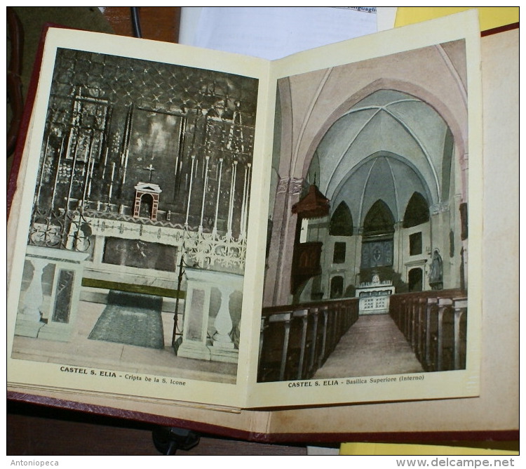 ITALIA - RACCOLTA IN FOLDER  DI 12 CARTOLINE EPOCA  DI CASTEL SANT'ELIA