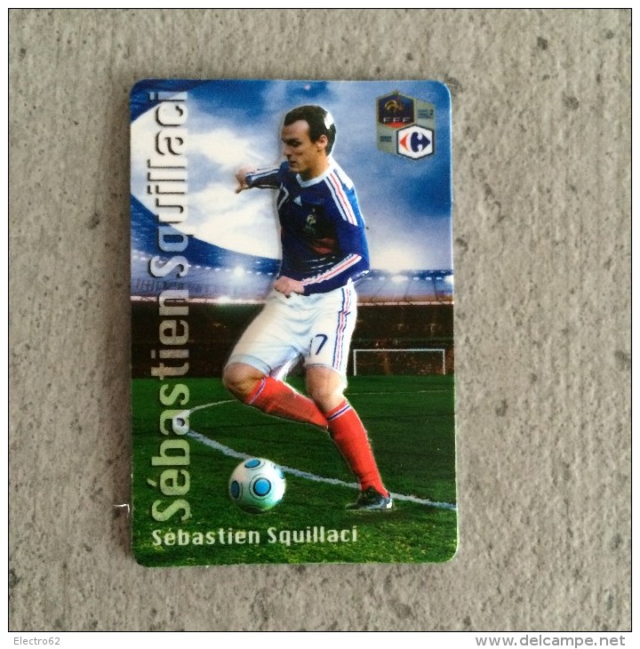 Magnet En Relief Equipe De France De Football 2010  Carrefour Sébastien Squillaci - Sport