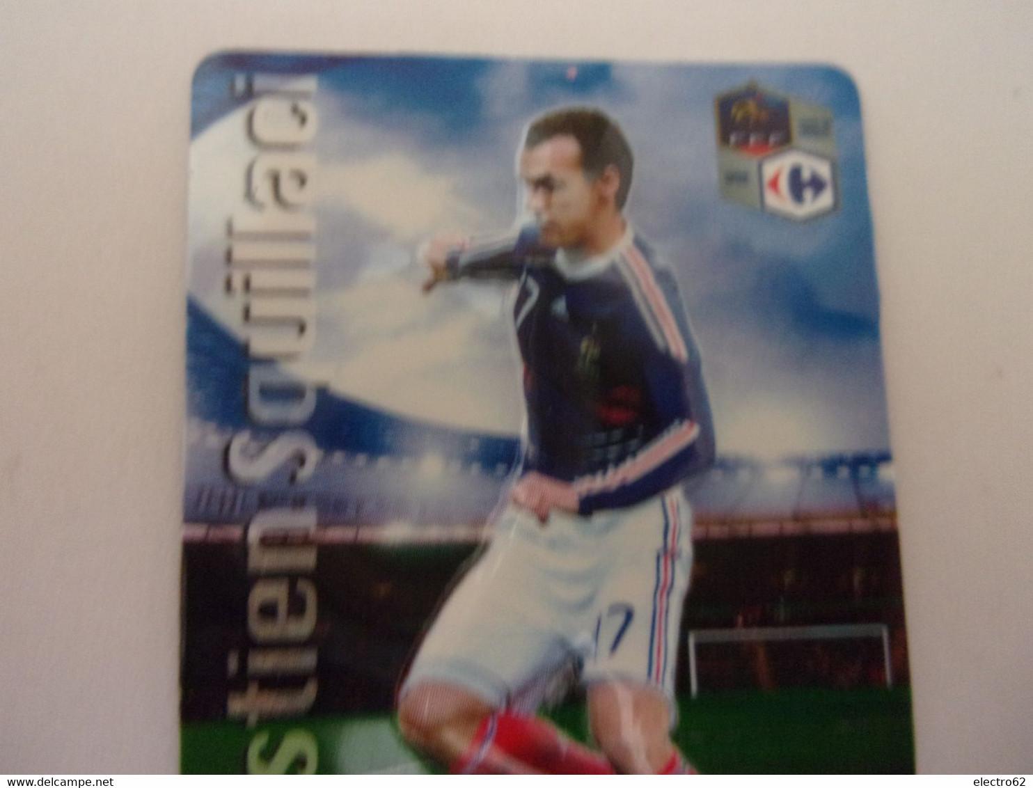 Magnet En Relief Equipe De France De Football 2010  Carrefour Sébastien Squillaci - Sport