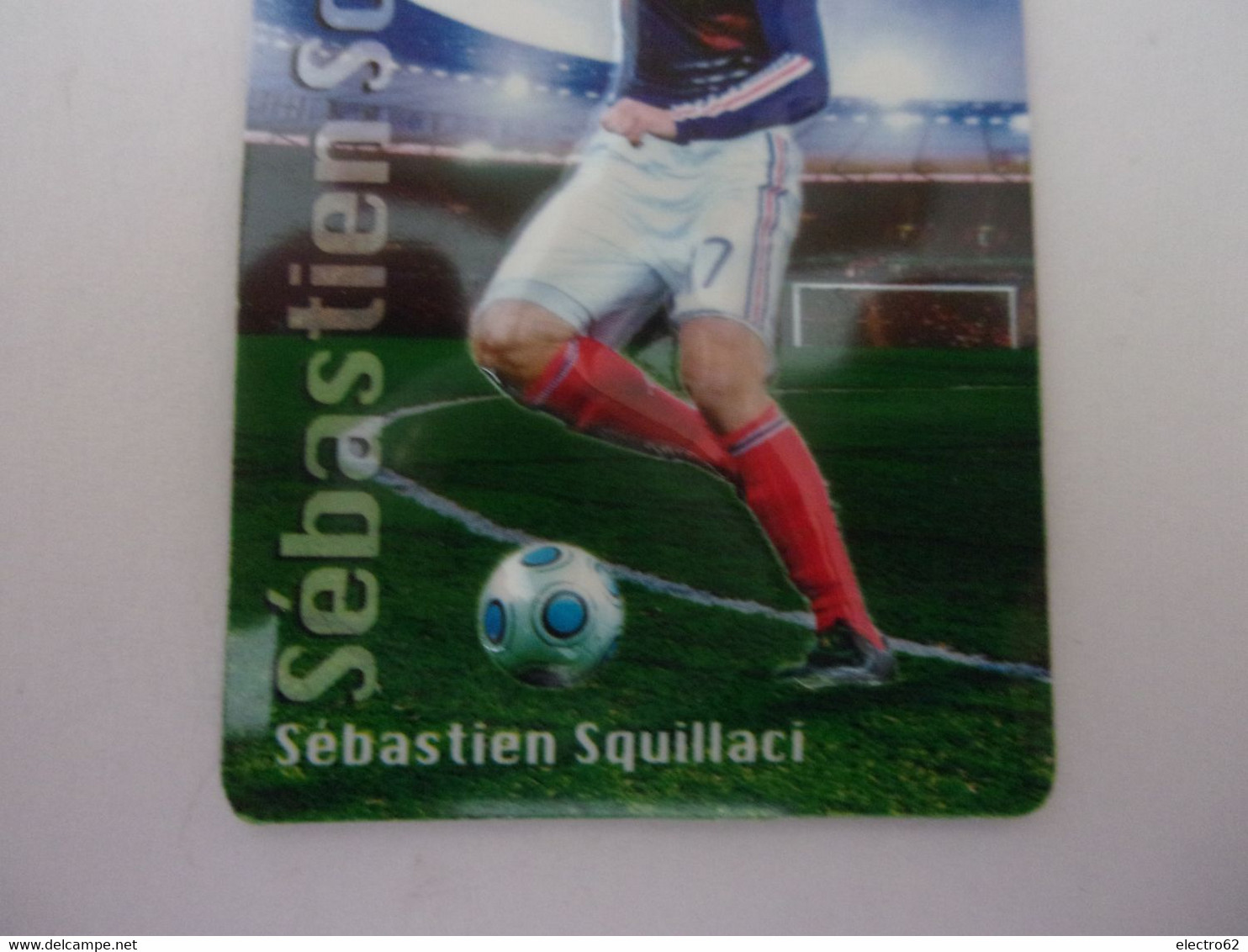 Magnet En Relief Equipe De France De Football 2010  Carrefour Sébastien Squillaci - Sport