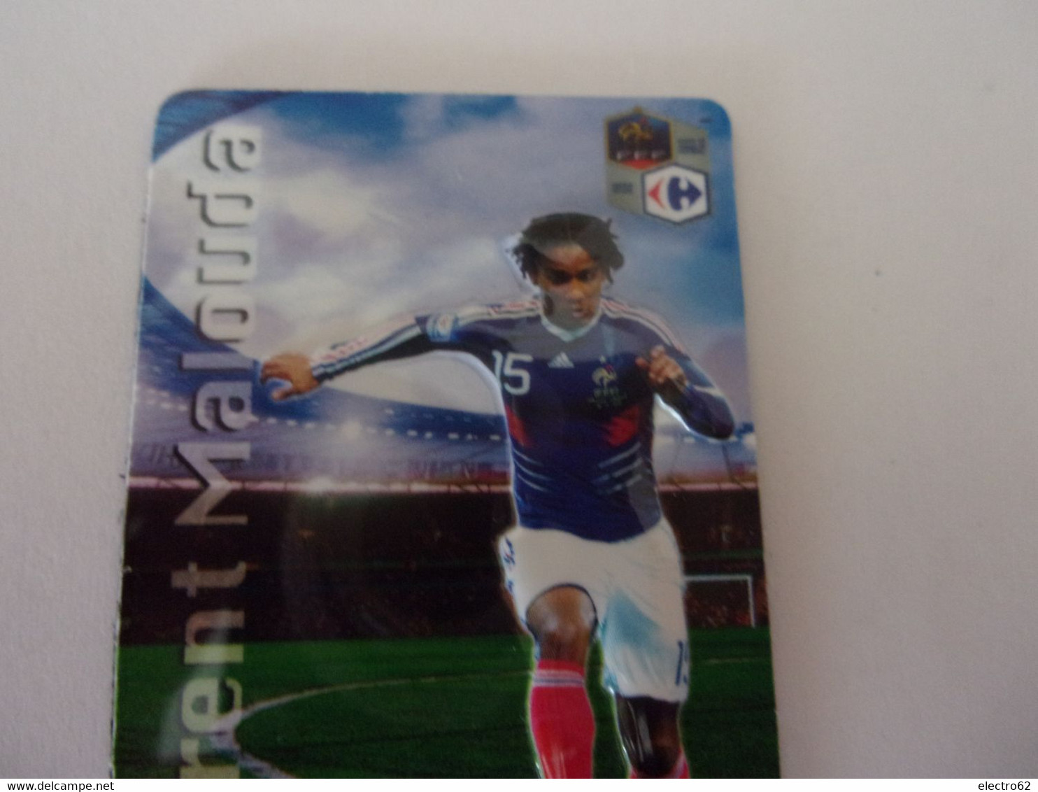 Magnet En Relief Equipe De France De Football 2010 Carrefour Florent Malouda - Sports