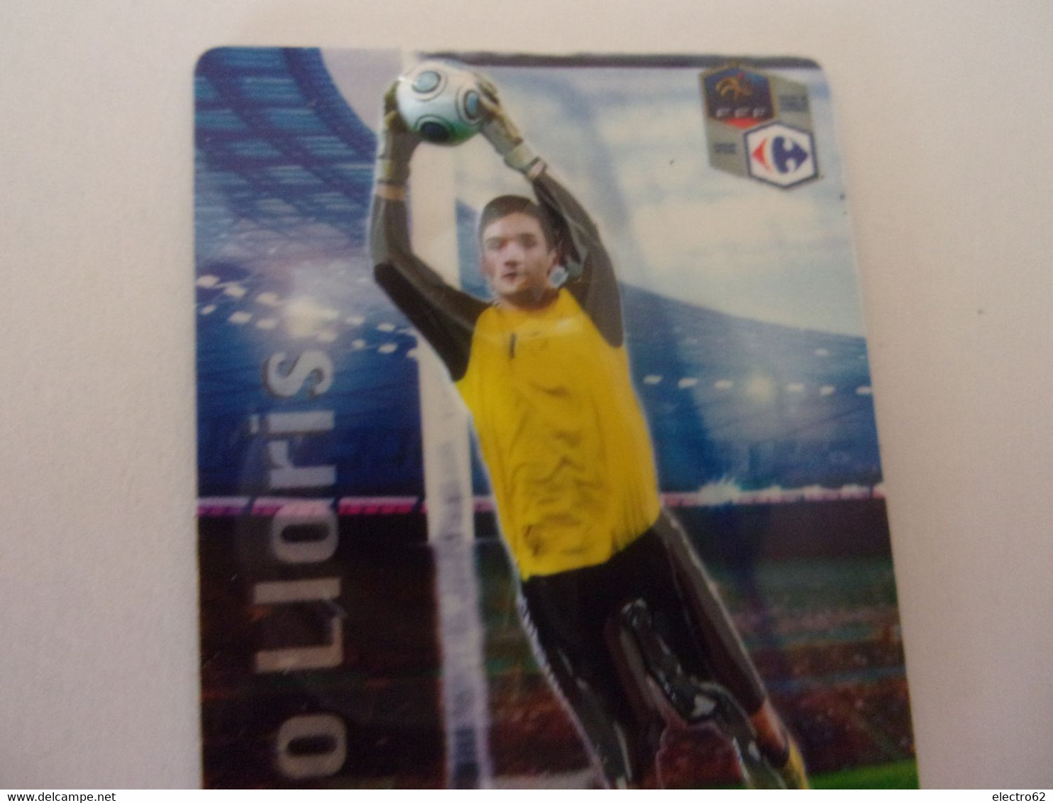 Magnet En Relief Equipe De France De Football 2010 Carrefour Huguo Lloris Gardien Fußball Fútbol Soccer Voetbal Fotball - Sport