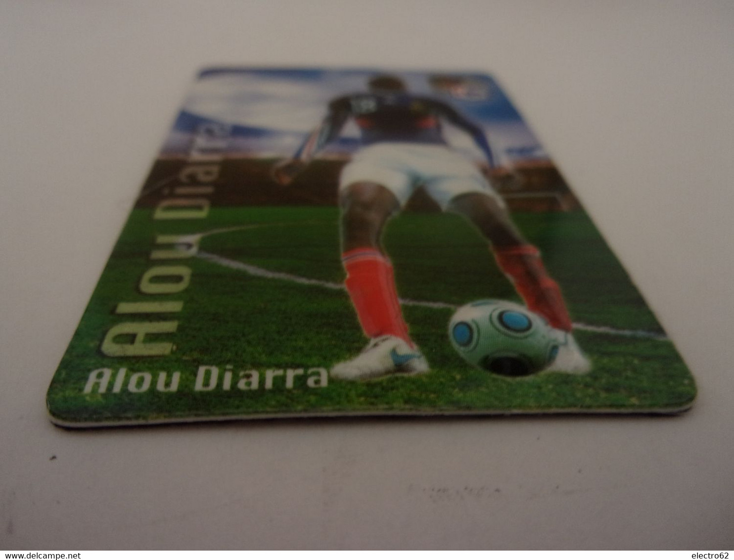 Magnet En Relief Equipe De France De Football 2010 Carrefour Alou Diarra - Sport