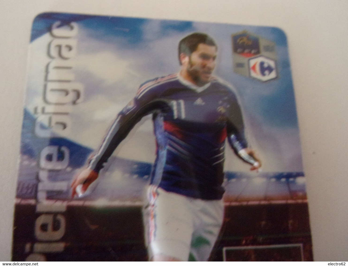 Magnet En Relief Equipe De France De Football 2010 Carrefour André Pierre Gignac Fußball Fotball Fútbol Soccer Calcio - Sports