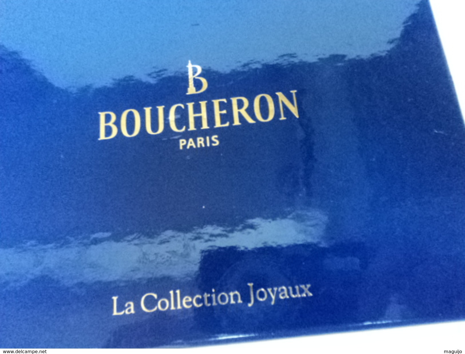 BOUCHERON" LA COLLECTION  JOYAUX" COFFRET 3 MINIS :BOUCHERON/JAIPUR/JAIPUR SAPHIR   LIRE ET VOIR !! - Miniatures Femmes (avec Boite)