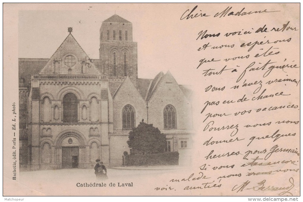 CATHEDRALE DE LAVAL -53- CARTE PRECURSEUR - Laval