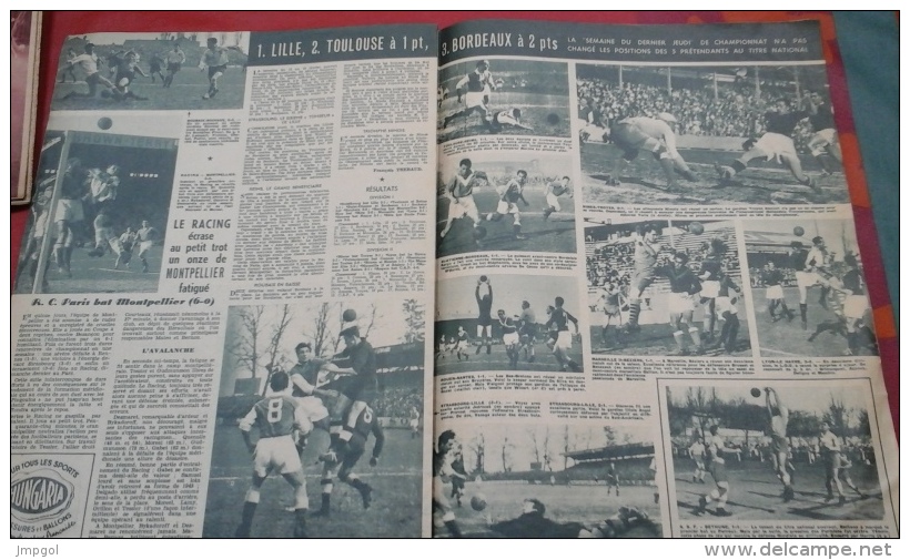 Miroir Sprint N° 193 20 Février 1950 Toulouse Adversaire N° 1 De Lille, Boxe Aaron WILSON Se Rapproche De Joe Louis - Sport