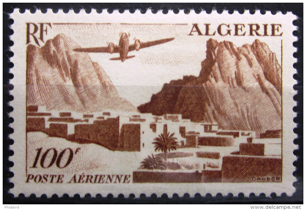 ALGERIE                PA 10               NEUF* - Airmail