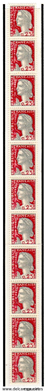 M. De Decaris (1263**) - Roulette N° 52 - 1960 Marianne (Decaris)