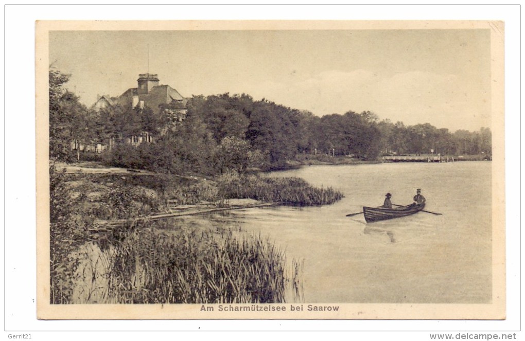 0-1242 BAD SAAROW, Am Scharmützelsee, 1930 - Bad Saarow