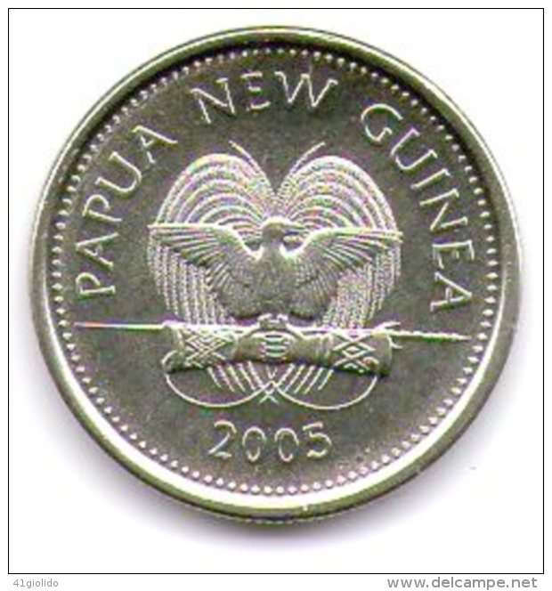 Papua New Guinea 5 Toea 2005 - Papouasie-Nouvelle-Guinée