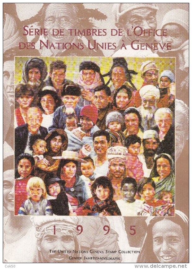 UN - United Nations Geneva 1995 MNH Souvenir Folder - Year Pack - Autres & Non Classés