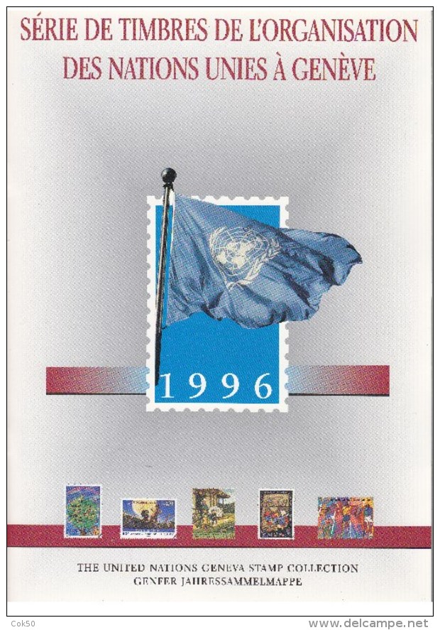 UN - United Nations Geneva 1996 MNH Souvenir Folder - Year Pack - Other & Unclassified