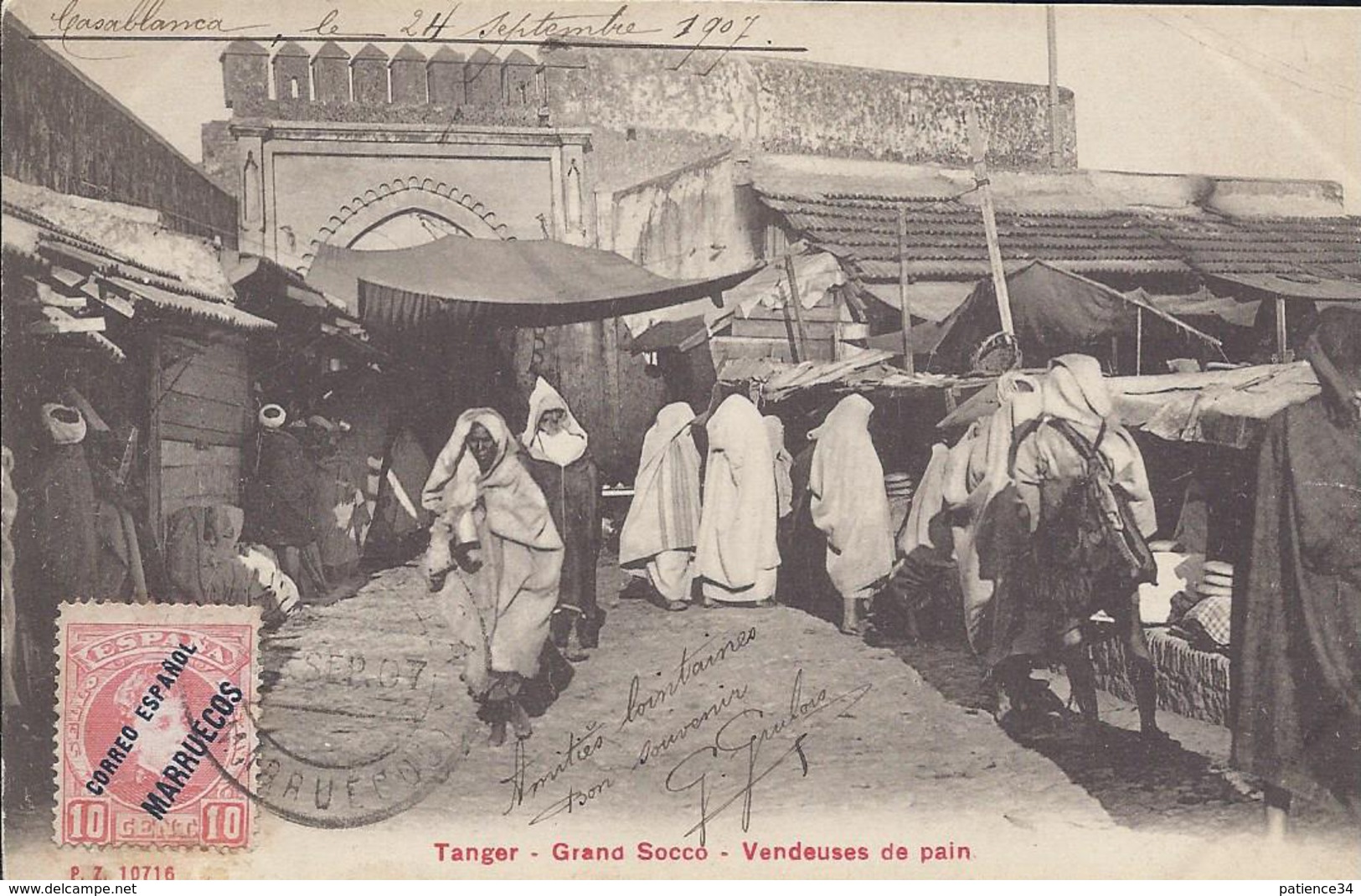 Tanger - Grand Socco - Vendeuses De Pain - Tanger