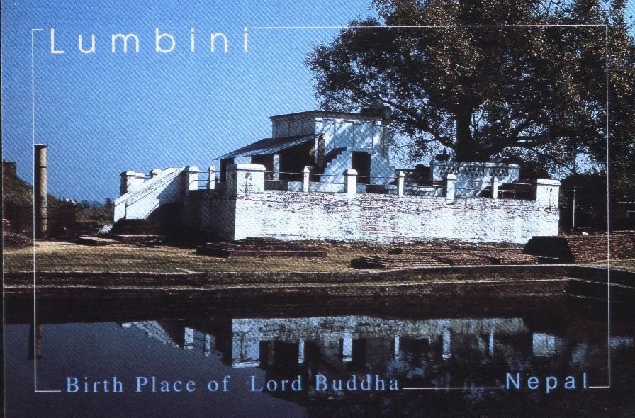 Nepal Lumbini World Heritage Postcard - Népal