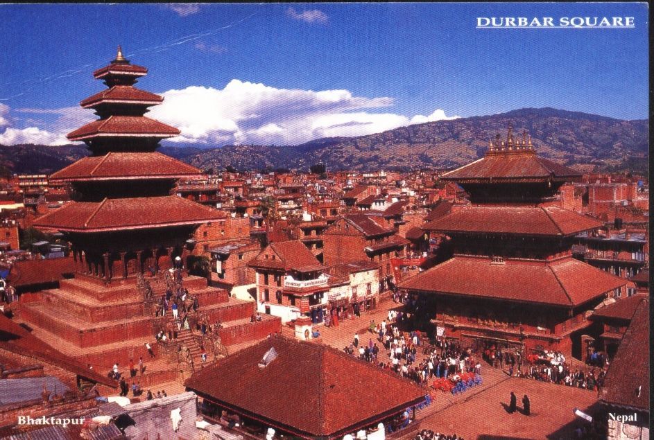 Nepal Duba Square Postcard 002 - Népal