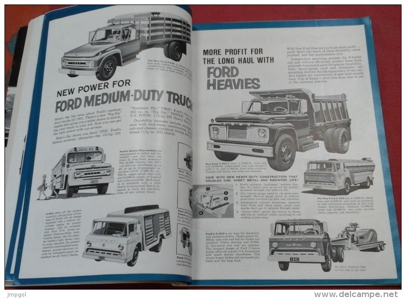 The American Automobile Juin 1961 Présentation 4X4 Camions Dodge Fargo De Soto, Pub Jeep, International Trucks - Autres & Non Classés