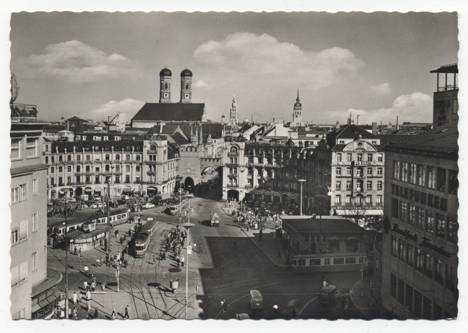 Landeshauptstadt München Karlsplatz Carte Photo - München