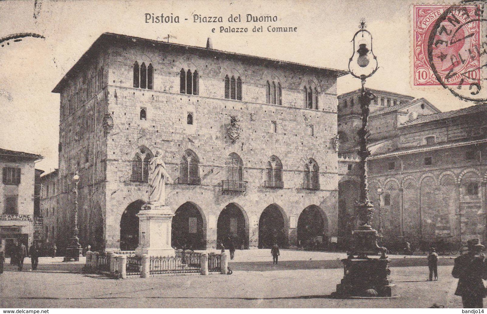 Pistoia - Piazza Del Duomo - Scan Recto-verso - Pistoia