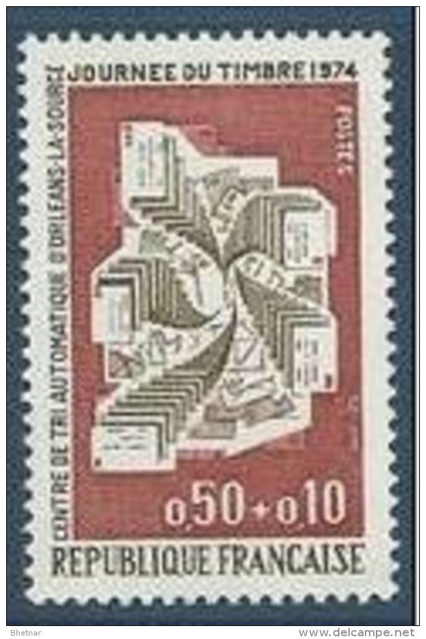 FR YT 1786 " Journée Du Timbre " 1974 Neuf** - Unused Stamps