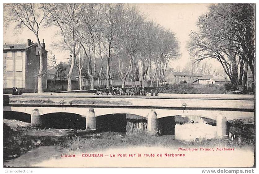 Coursan      11    Pont Sur La Route De Narbonne - Autres & Non Classés