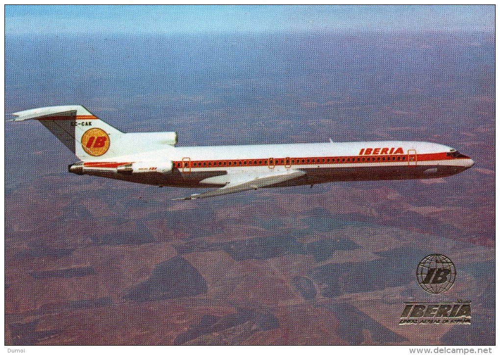 AVION COMPAGNIE IBERIA  -  Boeing 727/256 - 1946-....: Moderne