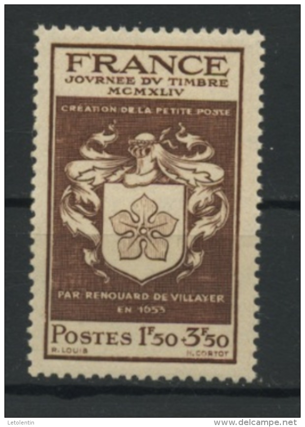 FRANCE - JOURNEE DU TIMBRE - N° Yvert 668** - Unused Stamps