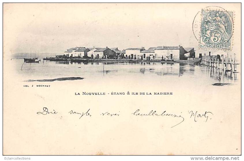 Port La Nouvelle    11       Etang Et Ile De La Nadière - Port La Nouvelle