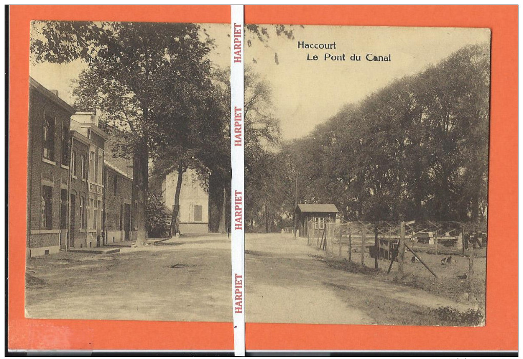 HACCOURT  -  Le Pont Du Canal - Oupeye