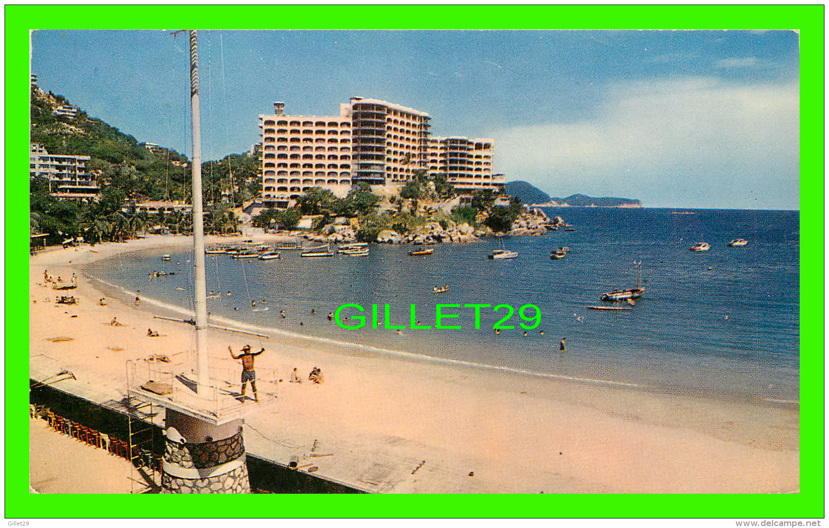 ACAPULCO, MEXIQUE - PLAYA DE CALETA, CALETA BEACH - TRAVEL - - Mexique