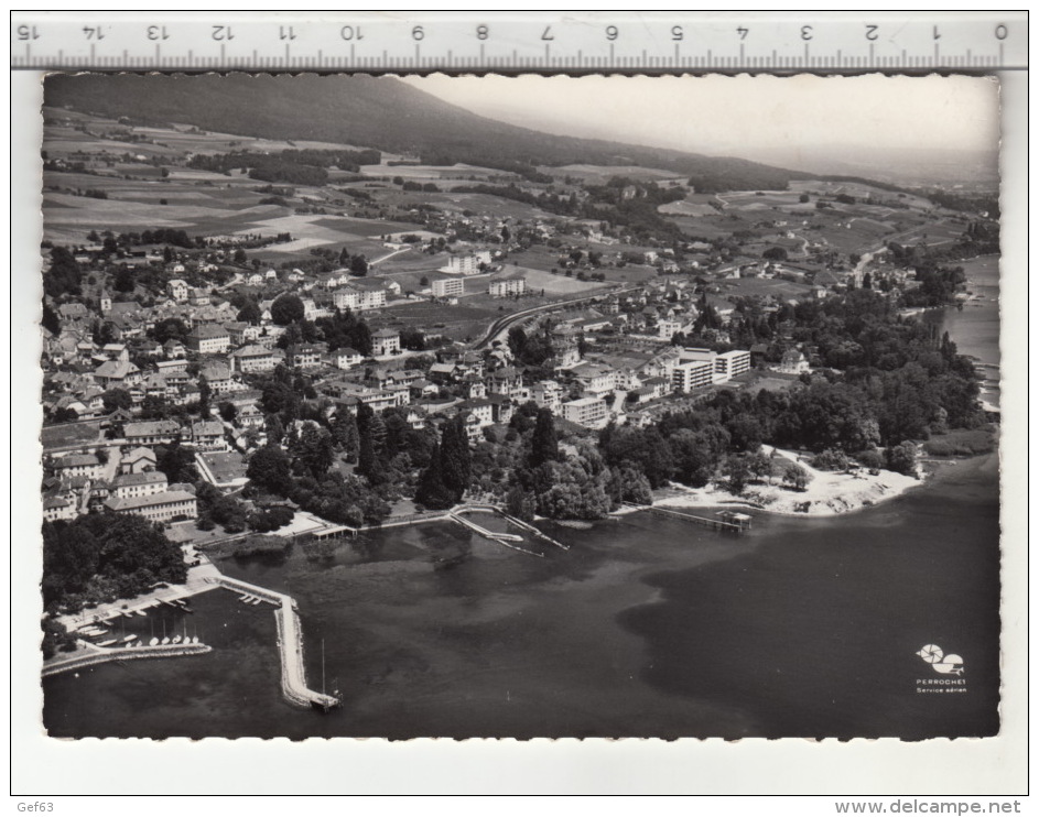 En Avion Au-dessus De St-Aubin - Saint-Aubin/Sauges