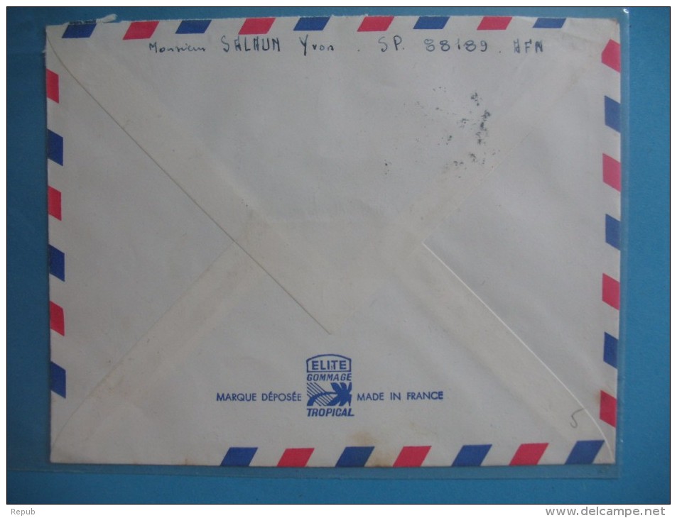 Lettre  AFN   1959   Taxe  50 F Gerbe - 1960-.... Covers & Documents