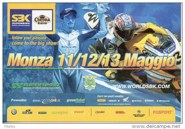 Superbike SBK World Championship Monza Autodromo Nazionale Monza Alfa Romeo Pirelli - Motociclismo