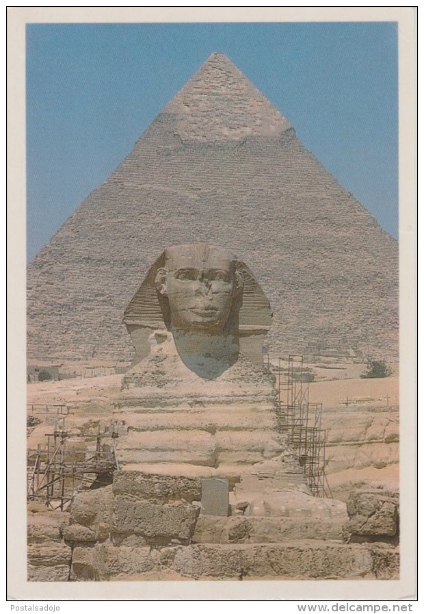 (EG14) SPHINX & PYRAMID OF KEFREN ... UNUSED - Sphinx