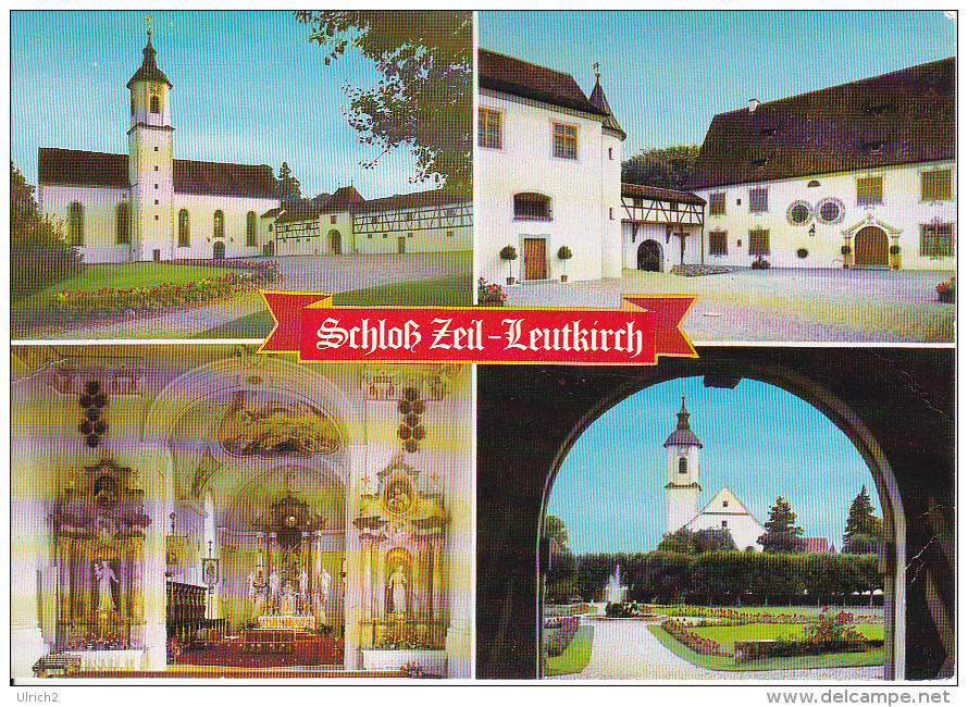 AK Leutkirch - Schloß Zeil - Pfarrkirche Maria Himmelskönigin - Mehrbildkarte (24963) - Leutkirch I. Allg.