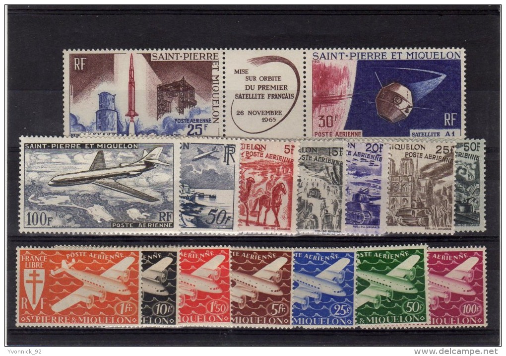Saint-Pierre Et Miquelon _  Lot De Poste Aérienne - Used Stamps