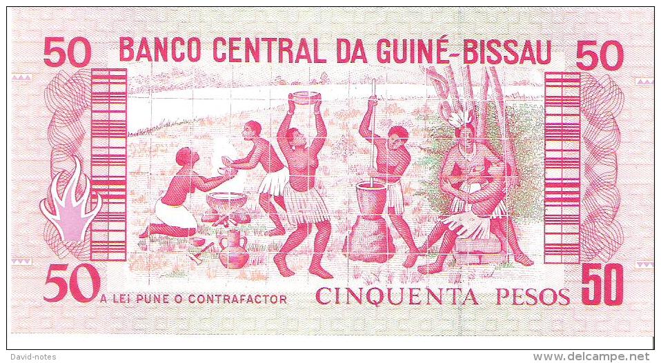 Guinea-Bissau - Pick 10 - 50 Pesos 1990 - Unc - Guinea-Bissau