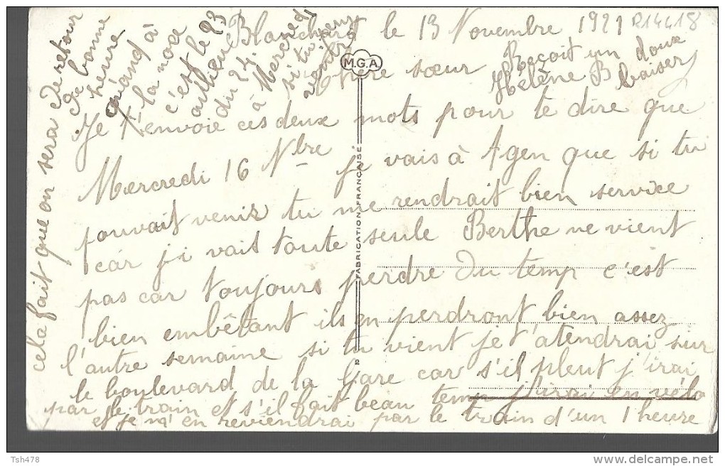 82----VALENCE D'AGEN--une Pensée De Valence D'agen--voir 2 Scans - Valence