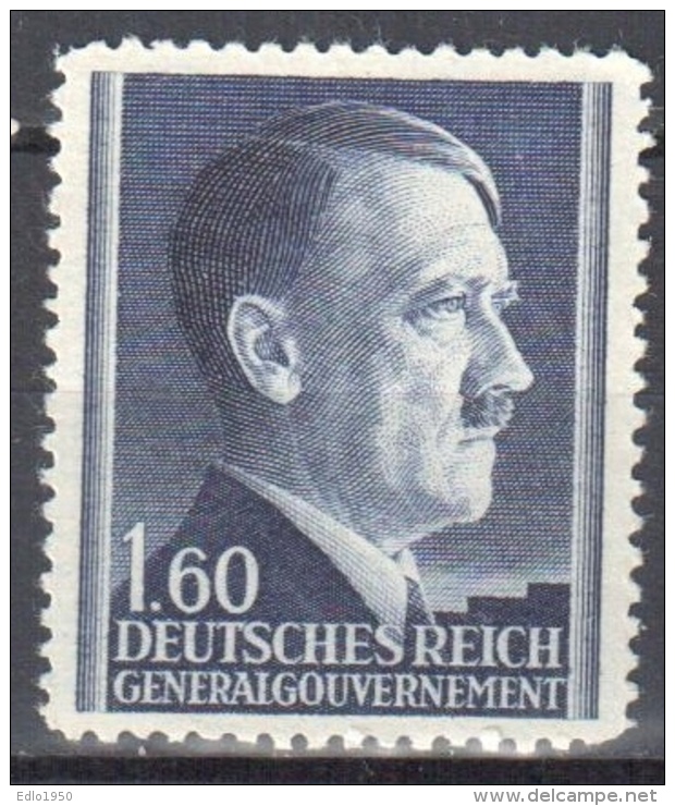 Poland - Generalgouvernement - 1942 Mi 88A Perf 12½ -  MNH (**) - Generalregierung