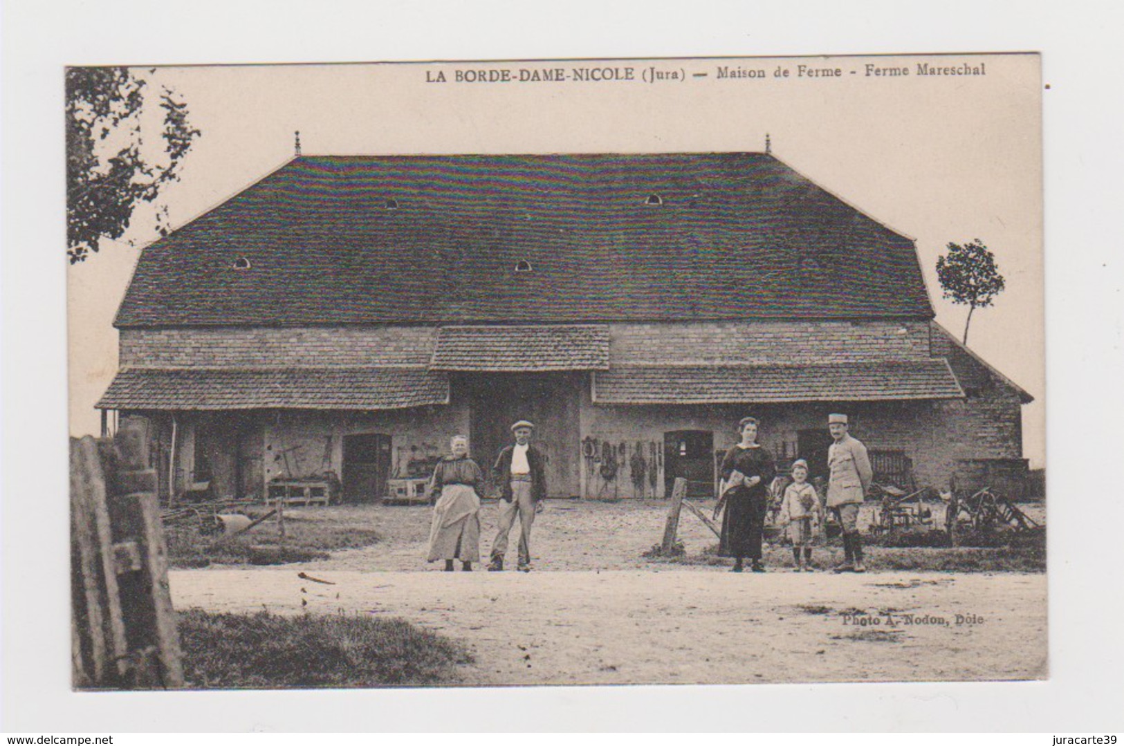 La Borde-Dame-Nicole.39.Jura.Maison De Ferme.Ferme Mareschal.Champdivers.Saint-Aubin. - Autres & Non Classés