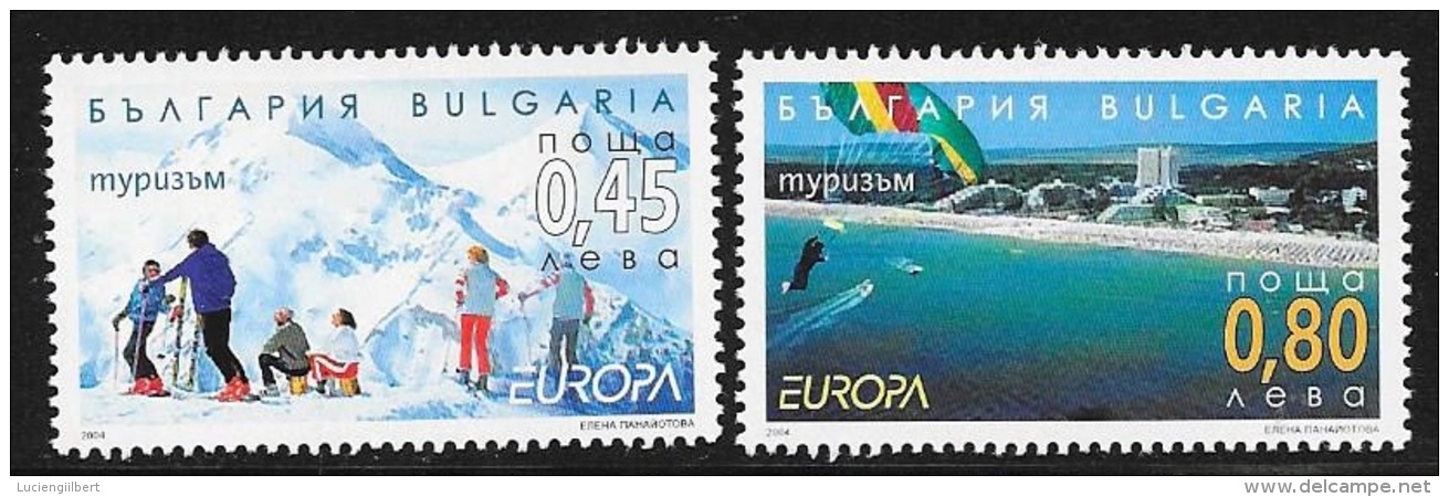 BULGARIE  -  TIMBRE N° 4016 / 4017    EUROPA    -  2004  -  NEUF - Neufs